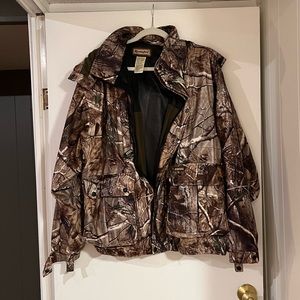 REMINGTON Camo Real Tree Hunter Insulated Hooded Jacket #52469